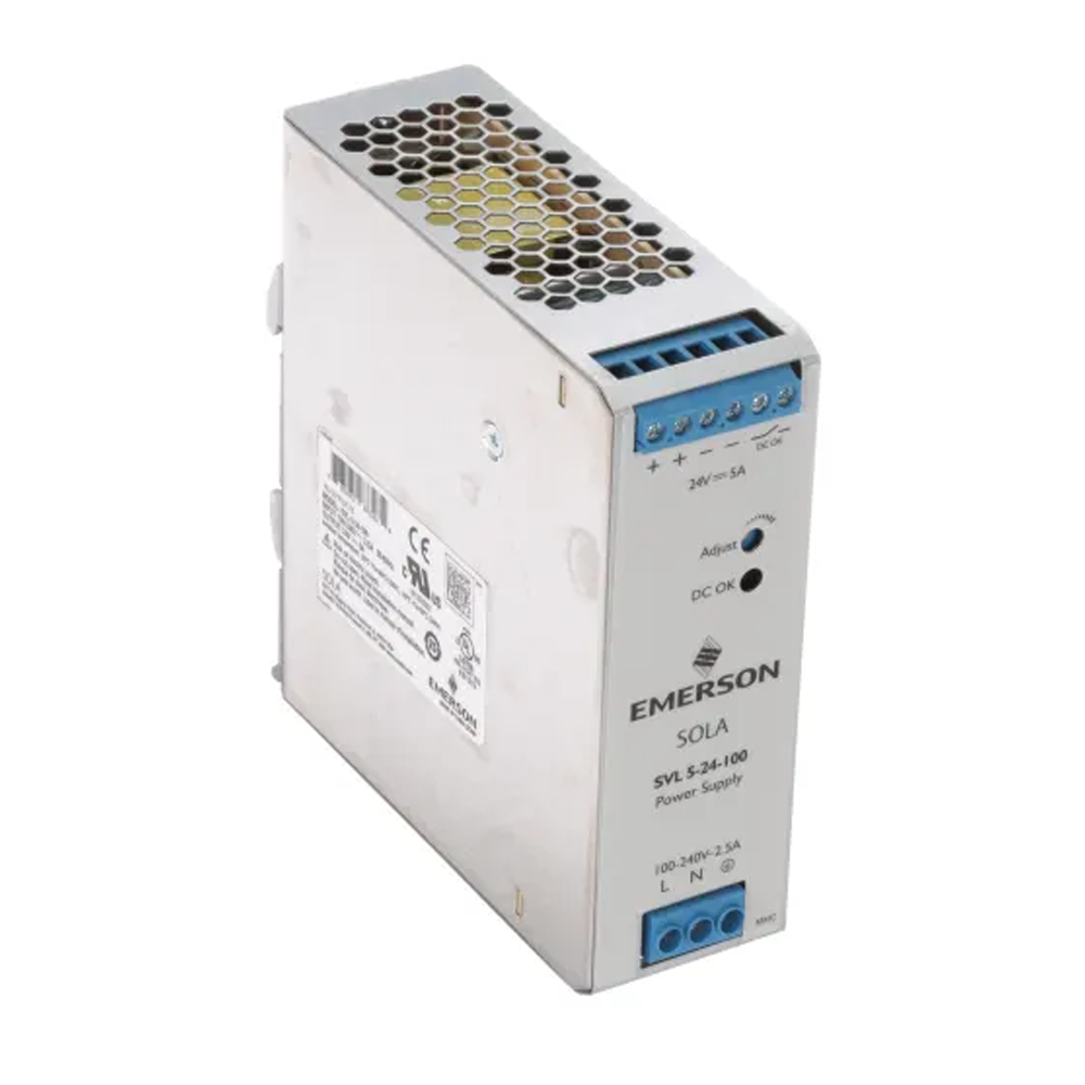 SVL524100 SOLAHD SVL DIN RAIL, ESSENTIALS ONLY POWER SUPPLY, 120W, 24V OUTPUT, 85-264VAC INPUT (SVL 5-24-100)